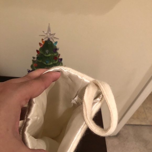 Sweater knit bling Christmas stocking - Picture 7 of 8